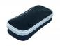 Preview: Faulenzer-Box / Etuibox / oval / ca. 20 x 9 x 4 cm / Farbe: blau