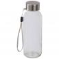Preview: Glas Trinkflasche mit Neoprenüberzug / 300ml / Farbe: transparent