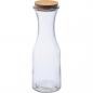 Preview: Glasflasche mit Korkdeckel / Karaffe / 1.000 ml