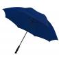 Preview: Großer Regenschirm / mit angenehmem Softgriff / Farbe: dunkelblau