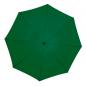 Preview: Großer Regenschirm / mit angenehmem Softgriff / Farbe: dunkelgrün