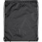 Preview: Gymbag / Sportbeutel / Turnbeutel / aus recyceltem Polyester / Farbe: schwarz