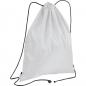 Preview: Gymbag / Sportbeutel / Turnbeutel / aus recyceltem Polyester / Farbe: weiß
