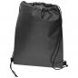 Preview: Gymbag mit isolierendem Innenfutter / Sportbeutel / Turnbeutel / Farbe: schwarz