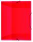 Preview: Heftbox / DIN A4 / aus PP / Farbe: transluzent rot