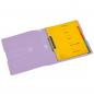 Preview: Herlitz Ringbuch / DIN A4 / 2-Ringmechanik / PP / 38mm / transparent flieder