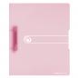 Preview: Herlitz Ringbuch / DIN A4 / 2-Ringmechanik / PP / 38mm / transparent rose'