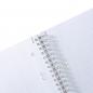 Preview: Herlitz Spiralblock / Collegeblock / DIN A5 / kariert / 80 Bl / transparent
