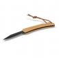 Preview: Holz Taschenmesser mit Gravur / aus Bambus
