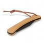 Preview: Holz Taschenmesser mit Gravur / aus Bambus