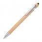 Preview: Holz-Touchpen-Kugelschreiber mit Gravur / aus Bambus