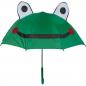 Preview: Kinder Regenschirm "Frosch" / Farbe: grün