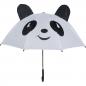 Preview: Kinder Regenschirm "Panda" / Farbe: weiß