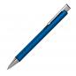Preview: Kugelschreiber aus Metall / mit extravagantem Clip / Farbe: blau