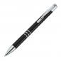 Preview: Kugelschreiber aus Metall / Schreibfarbe = Kugelschreiberfarbe / Farbe: schwarz