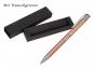 Preview: Kugelschreiber aus Metall mit Gravur / mit Pappetui / Farbe: roségold