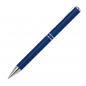 Preview: Kugelschreiber aus Metall mit Gravur / mit speziellem Clip / Farbe: blau
