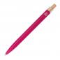 Preview: Kugelschreiber aus recyceltem Aluminium mit Gravur / Farbe: pink