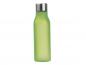 Preview: Kunststoff Trinkflasche mit Gravur / 0,55l / Farbe: apfelgrün