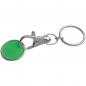 Preview: Metall Schlüsselanhänger mit Einkaufschip / Farbe: grün