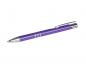 Preview: Metall Schreibset / Touchpen Kugelschreiber + Kugelschreiber / Farbe: violett