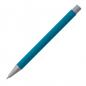 Preview: Metall-Schreibset mit Gravur / Kugelschreiber und Bleistift / Farbe: hellblau
