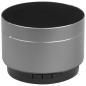 Preview: Mini Bluetooth Lautsprecher aus Aluminium / Farbe: grau