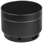 Preview: Mini Bluetooth Lautsprecher aus Aluminium / Farbe: schwarz