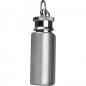 Preview: Mini Flachmann mit Schlüsselanhänger mit Gravur / aus Edelstahl / 30 ml