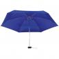 Preview: Mini Taschen-Regenschirm mit Etui / Taschenschirm / Farbe: blau