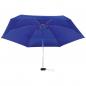 Preview: Mini Taschen-Regenschirm mit Etui / Taschenschirm / Farbe: blau