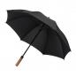 Preview: MoLu Regenschirm Saint Barth / mit Griff aus Akazienholz / Farbe schwarz