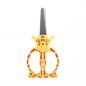 Preview: Motiv-Kinderschere / Bastelschere / abgerundeten Spitzen / 12 cm / "Giraffe"