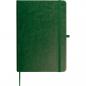 Preview: Notizbuch / Cover aus recyceltem PU / DIN A5 / 192 Seiten / Farbe: dunkelgrün
