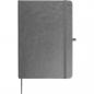 Preview: Notizbuch / Cover aus recyceltem PU / DIN A5 / 192 Seiten / Farbe: grau