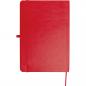 Preview: Notizbuch / Cover aus recyceltem PU / DIN A5 / 192 Seiten / Farbe: rot