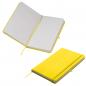 Preview: Notizbuch / DIN A5 / 160 S. / blanko / samtweiches PU Hardcover / Farbe: gelb
