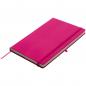 Preview: Notizbuch mit Gravur / DIN A5 / 160 S. / blanko / PU Hardcover / Farbe: pink