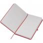 Preview: Notizbuch mit Gravur / DIN A5 / 160 S. / blanko / PU Hardcover / Farbe: rot