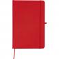 Preview: Notizbuch mit Gravur / DIN A5 / 160 Seiten / liniert / PU Hardcover / Farbe: rot