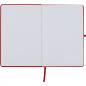 Preview: Notizbuch mit Gravur / DIN A5 / 160 Seiten / liniert / PU Hardcover / Farbe: rot
