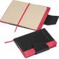 Preview: Notizbuch mit Gravur / DIN A5 / mit Magnetverschluss / 160 Seiten / Farbe: rot