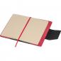 Preview: Notizbuch mit Gravur / DIN A5 / mit Magnetverschluss / 160 Seiten / Farbe: rot