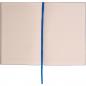 Preview: Notizbuch mit Gravur / DIN A5 / mit Softcover / 192 Seiten / Farbe: blau