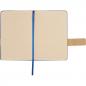 Preview: Notizbuch mit Magnetverschluss mit Namensgravur  - A5 - 160 Seiten - Farbe: blau