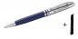 Preview: Pelikan Metall-Kugelschreiber mit Gravur + Veloursetui / glänzend dunkelblau