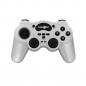 Preview: Play on Wireless Powershock Controller Gamepad für PC/USB schnurlos, silber