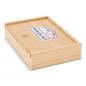 Preview: Pokerset mit Namensgravur - in einer Geschenkbox aus Bambus