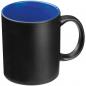 Preview: Porzellantasse / Kaffeetasse / Fassungsvermögen: 300 ml / Farbe: schwarz-blau