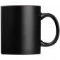 Preview: Porzellantasse mit Namensgravur - Kaffeetasse - 300 ml - Farbe: schwarz-rot